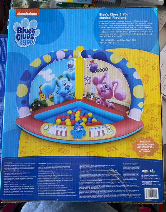Blue’s Clues & You! Musical Playland Ball Pit 50501E