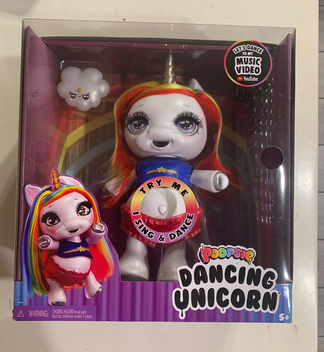 Poopsie Dancing Singing Unicorn Rainbow Brightstar 57116