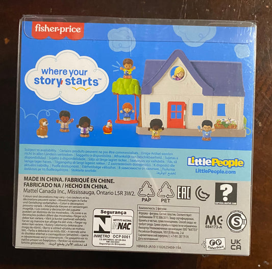 Fisher Price Little People Barista & Customer Figures 00339