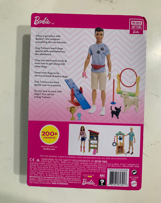Barbie Ken Dog Trainer Playset 81391