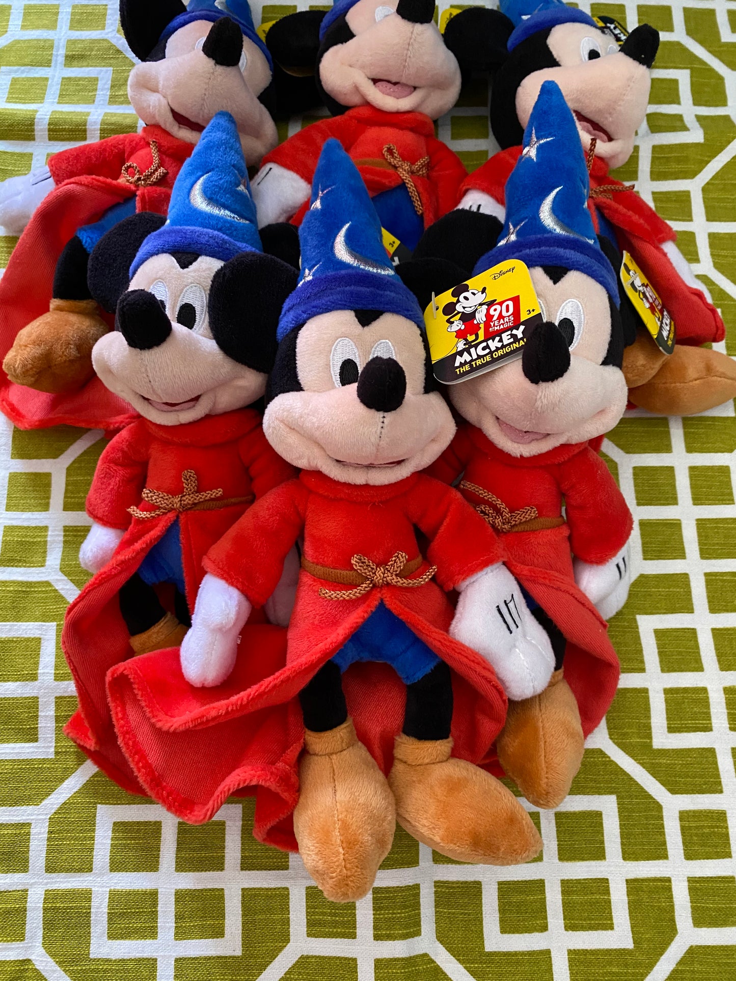 Mickey 90 Year Anniversary Fantasia Sorcerer’s Apprentice 9” Plush 12272