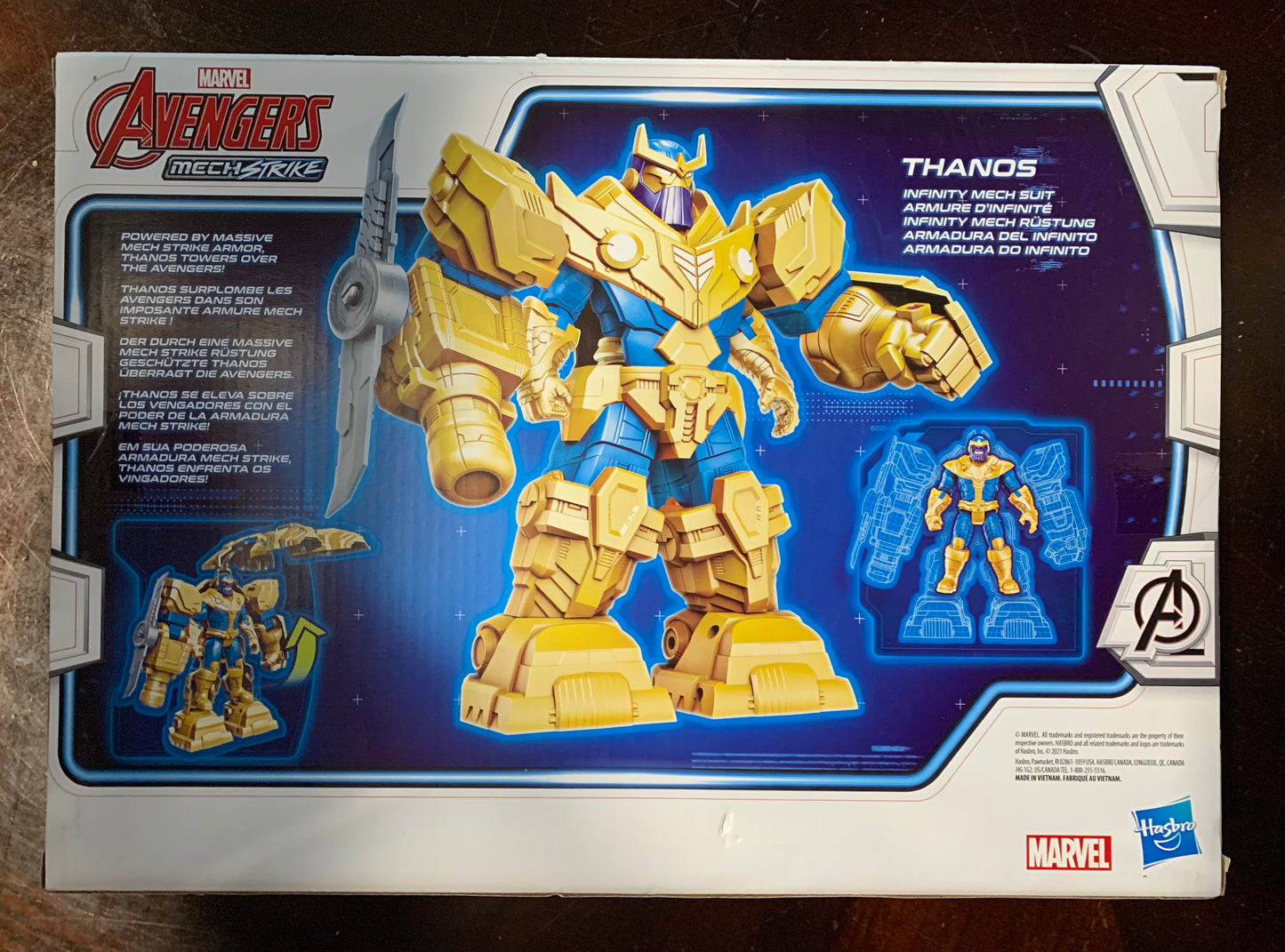 Marvel Avengers Mech Strike Thanos Infinity Mech Suit Set 875450