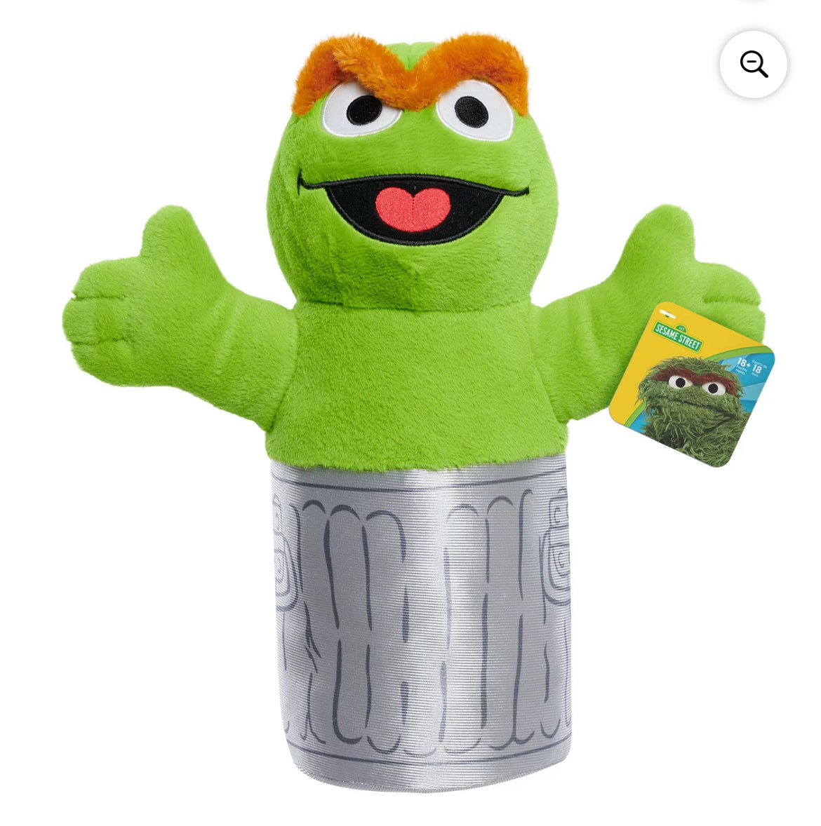 Sesame Street Large 18” Plush Oscar the Grouch 57755