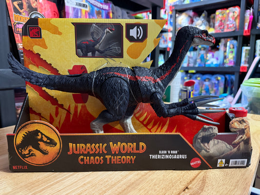 Jurassic World Chaos Theory Slash N Roar Therizinosaurus Dinosaur Figure 27014