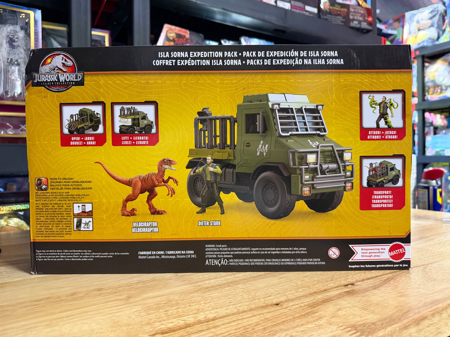 Jurassic World Legacy Collection Isla Sorna Expedition Pack 19607
