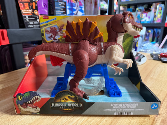 Imaginext Jurassic World Rebirth Sprinting Spinosaurus Dinosaur 30391