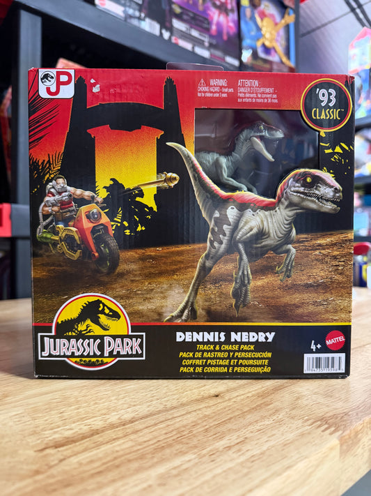 Jurassic Park: Dennis Nedry '93 Classic Collection Track and Chase Pack Action Figure 19598
