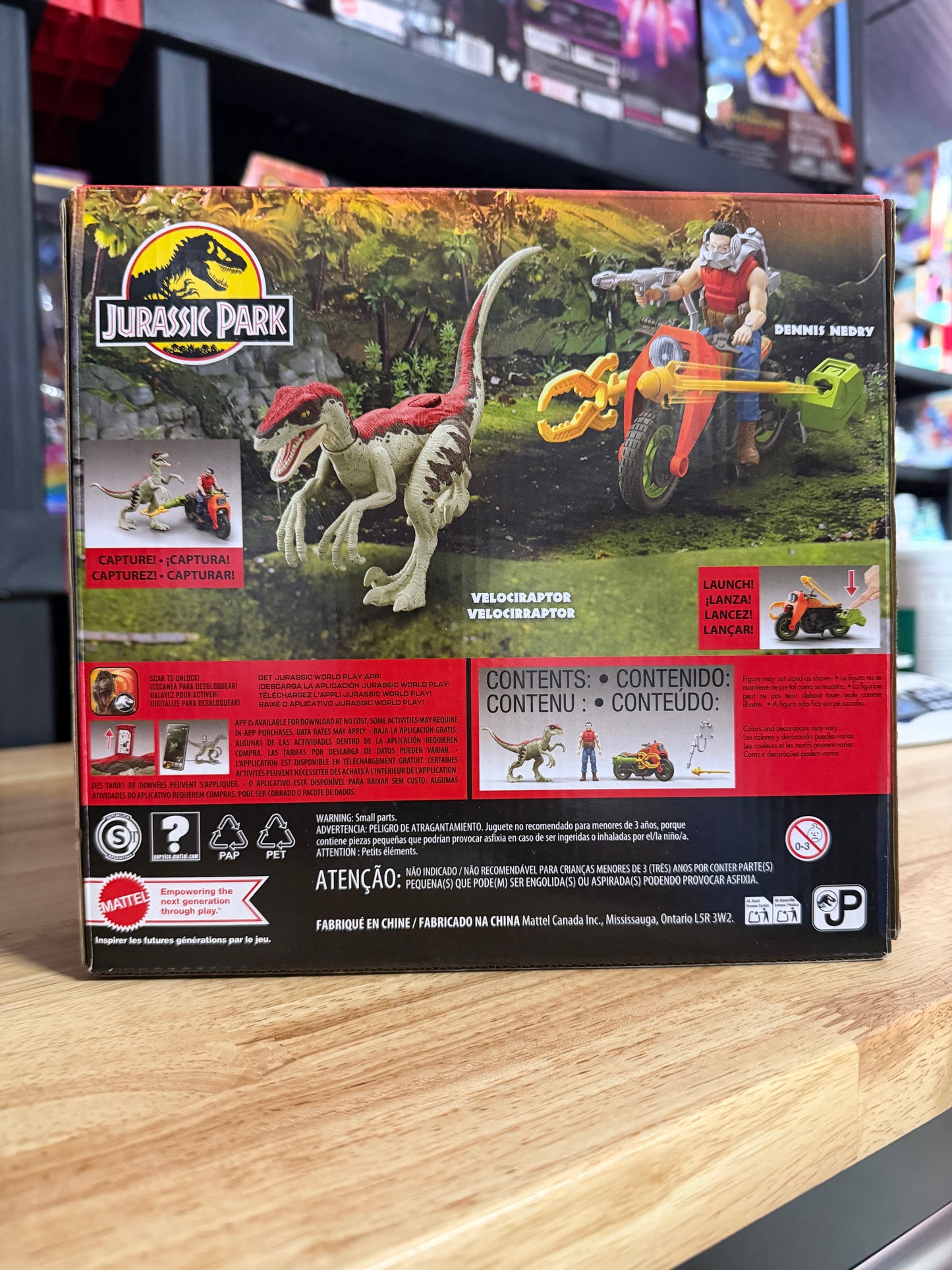 Jurassic Park: Dennis Nedry '93 Classic Collection Track and Chase Pack Action Figure 19598