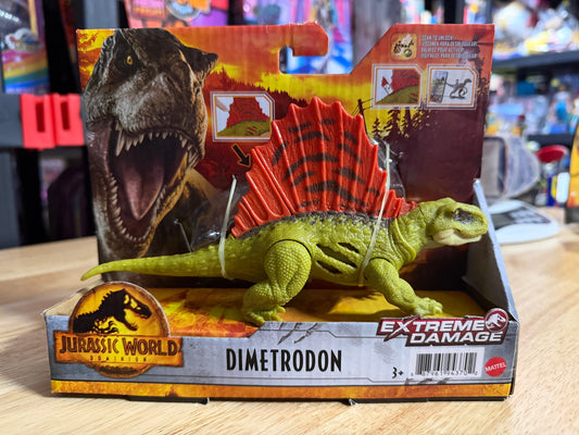 Jurassic World Extreme Damage Dimetrodon Dinosaur Figure 94370