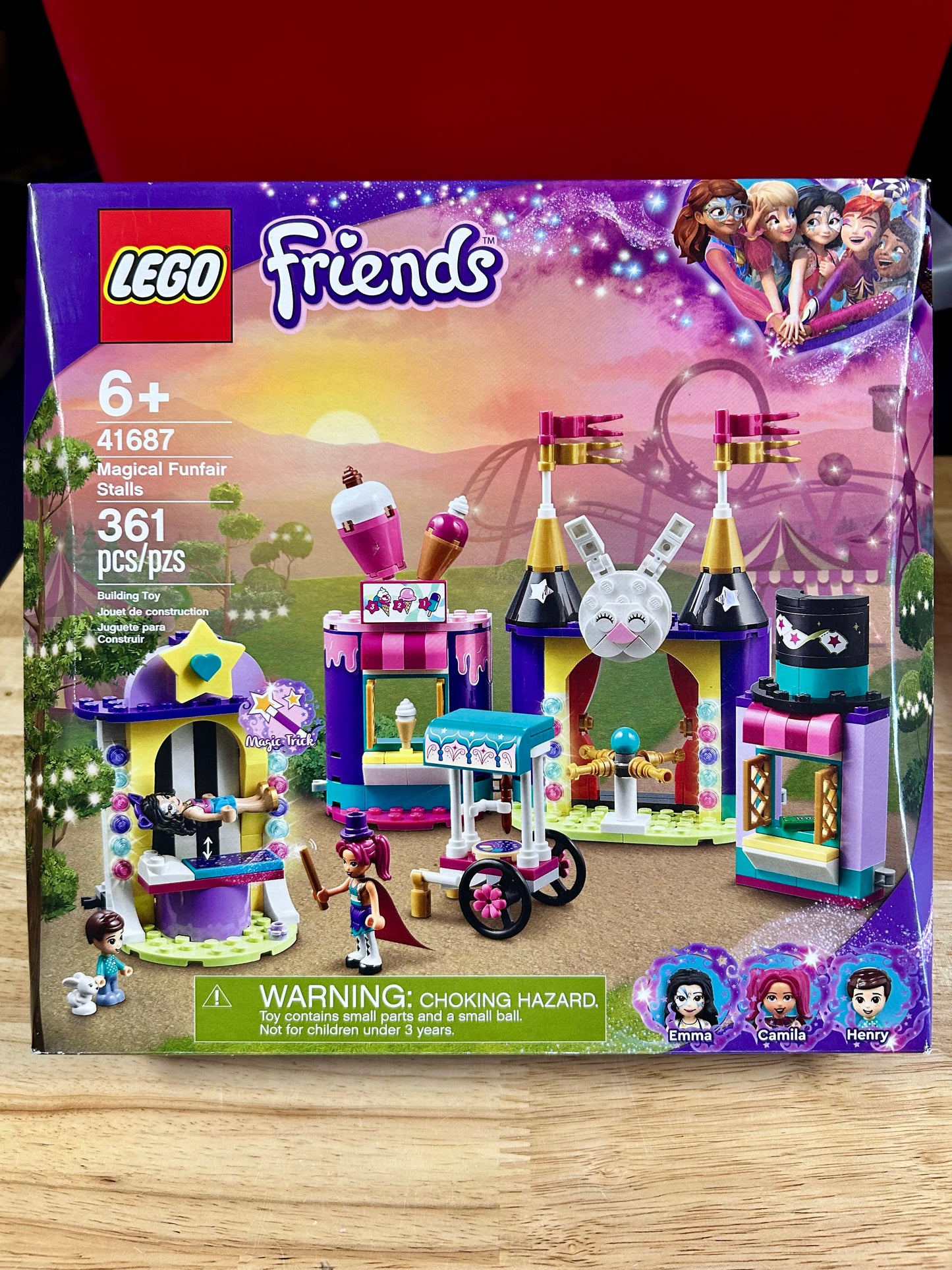 LEGO 41687 Magical Funfair Stalls Building Set 34187