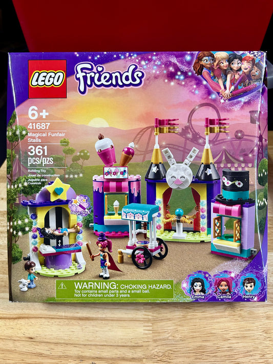 LEGO 41687 Magical Funfair Stalls Building Set 34187
