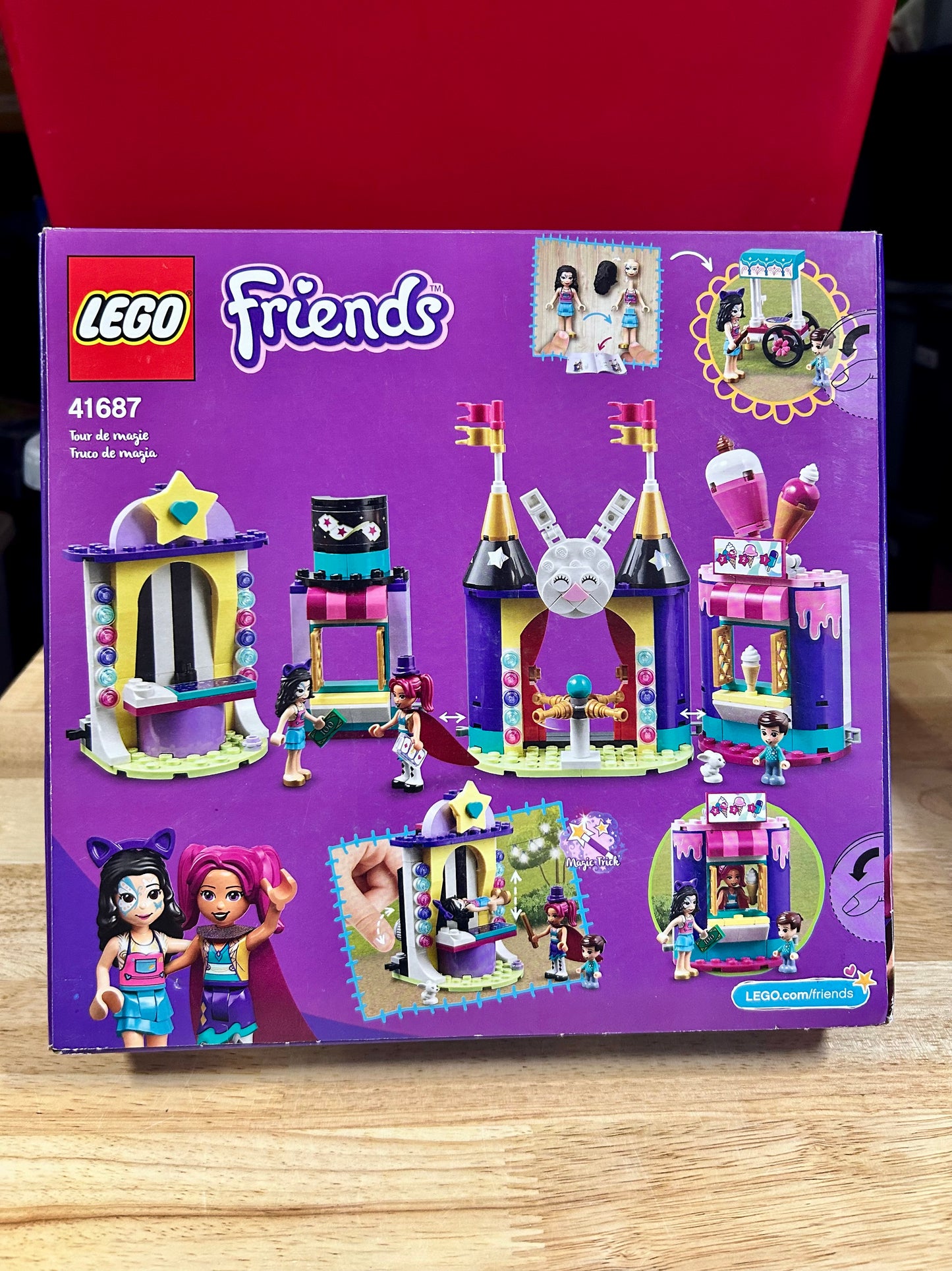 LEGO 41687 Magical Funfair Stalls Building Set 34187