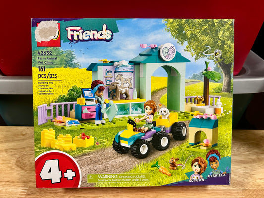 LEGO 42632 Friends Farm Animal Vet Clinic Set 39041