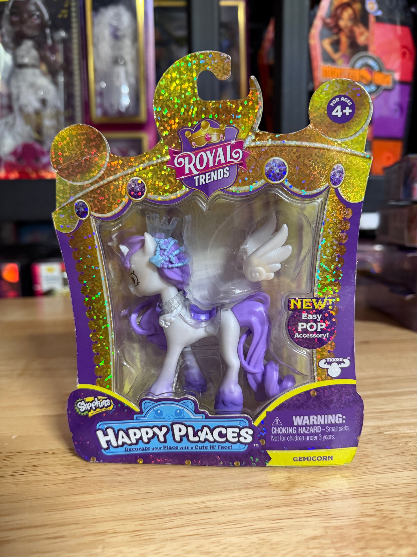 Shopkins Happy Places Royal Trends Gemicorn 3.5” Doll 57575