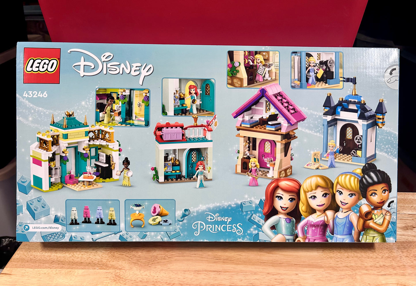 LEGO 43246 Disney Princess: Disney Princess Market Adventure 39007
