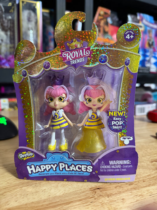 Shopkins Happy Places Queen Beehave 3.5” Doll 57575