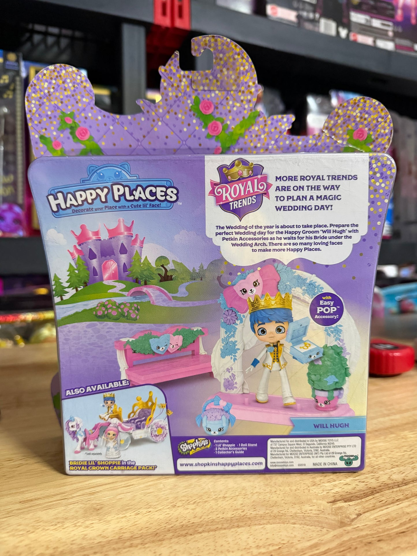 Shopkins Happy Places Small Dolls - Happy Scene Pack Charming Wedding Arch 57746