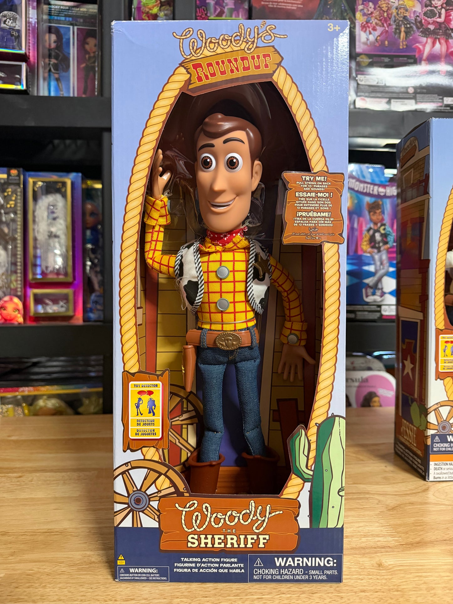 Disney Park Exclusive Toy Story 15” Talking Woody Action Figure 90165