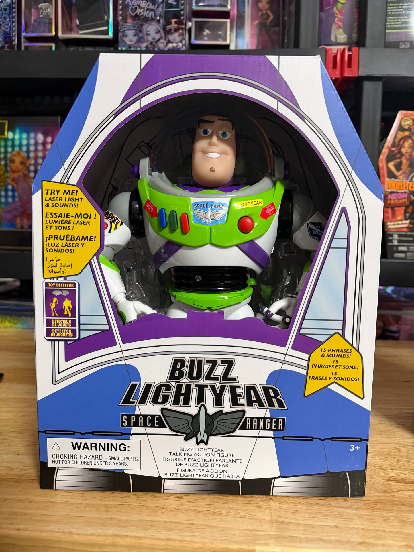 Disney Park Exclusive Toy Story Buzz Lightyear Space Ranger 12" Action Figure 58880
