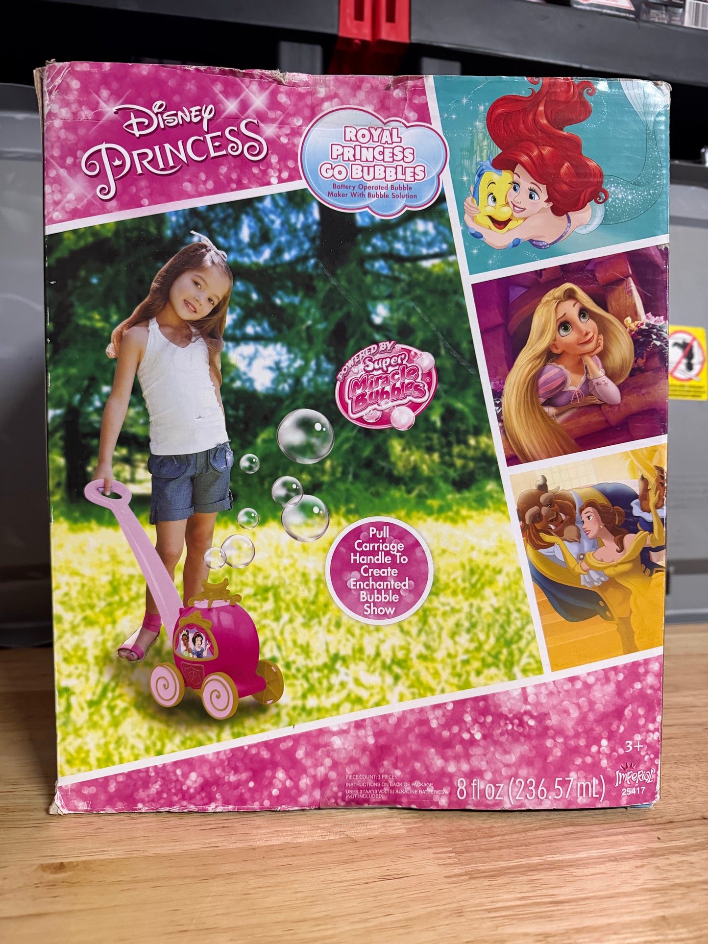 Disney Princess Battery Operated Bubble Carriage 25417