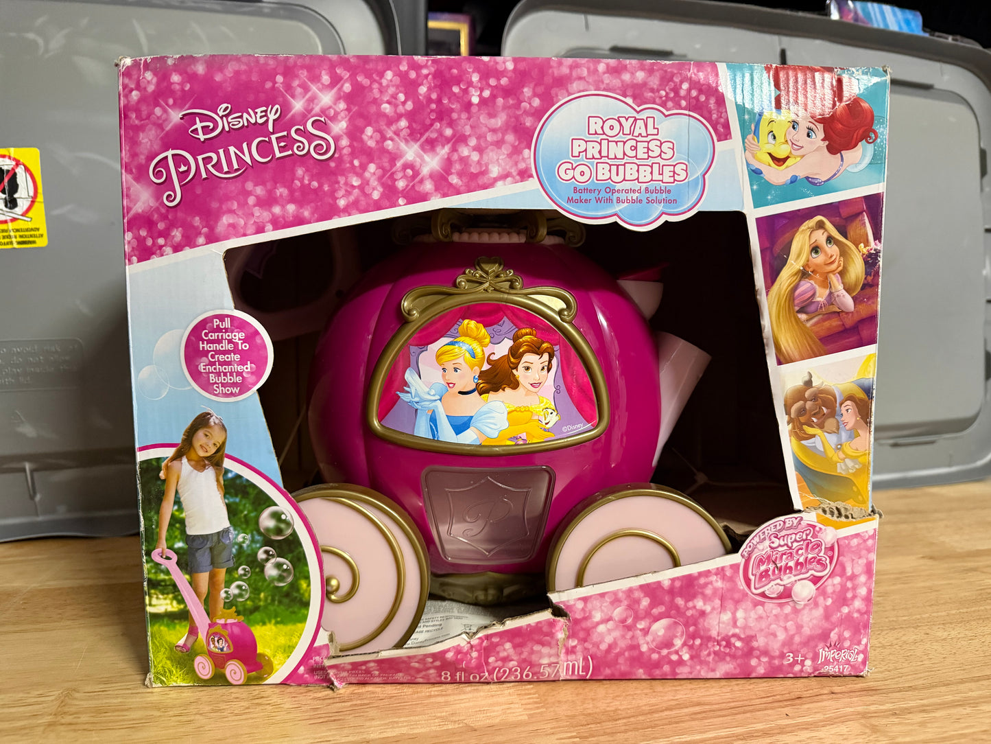 Disney Princess Battery Operated Bubble Carriage 25417