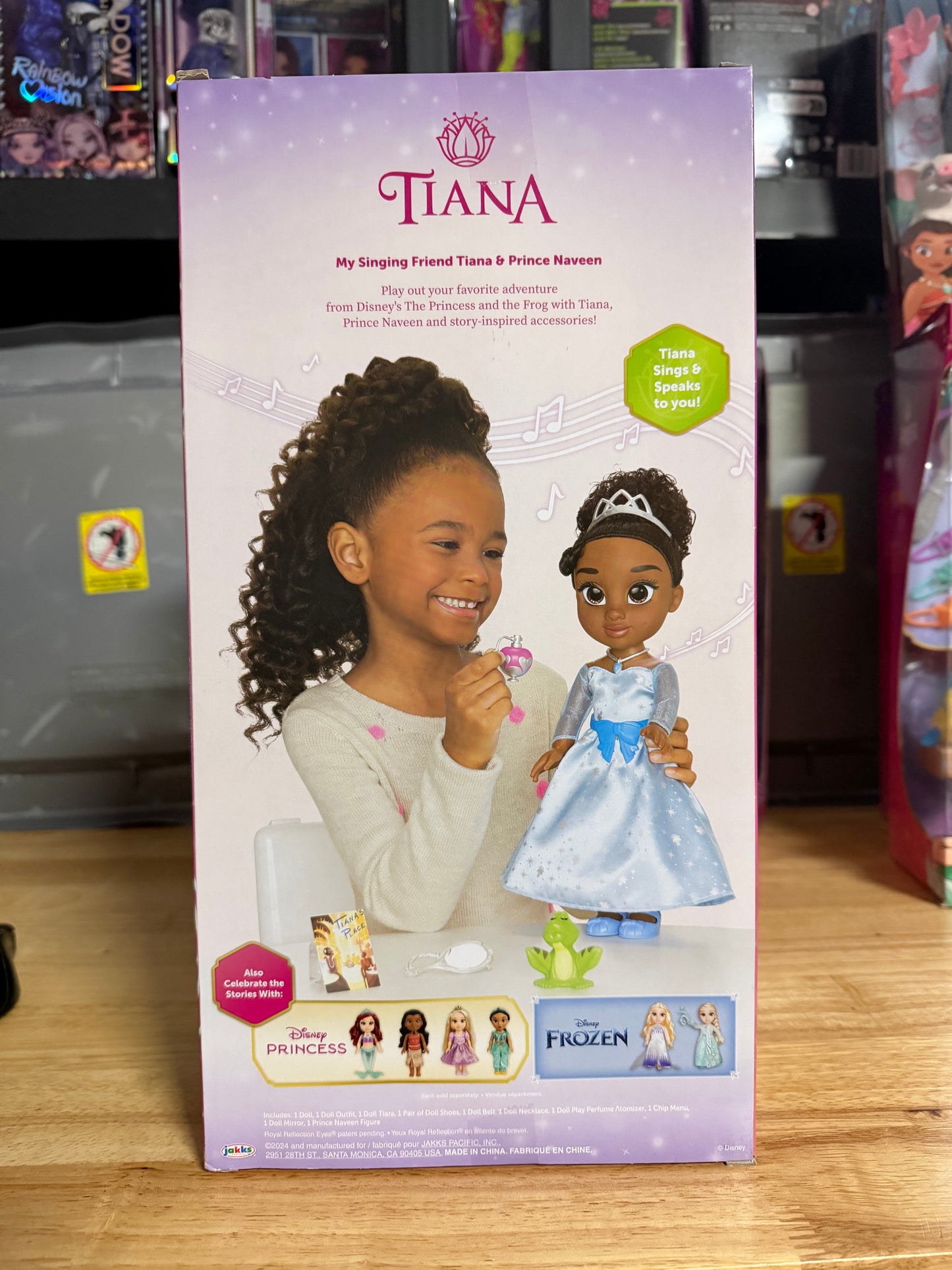 Disney Princess My Singing Friend Tiana & Prince Naveen 14” Doll 27537