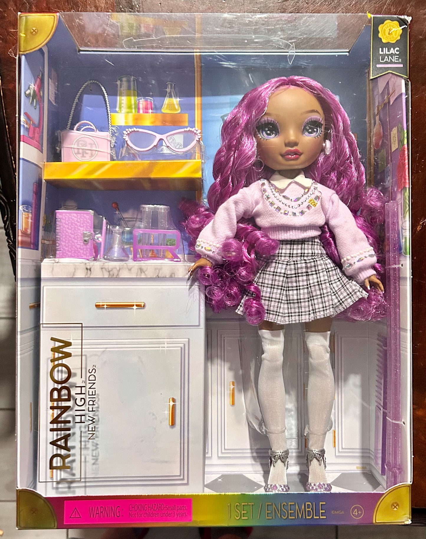 Rainbow High Lilac, Purple 12” Fashion Doll 501930