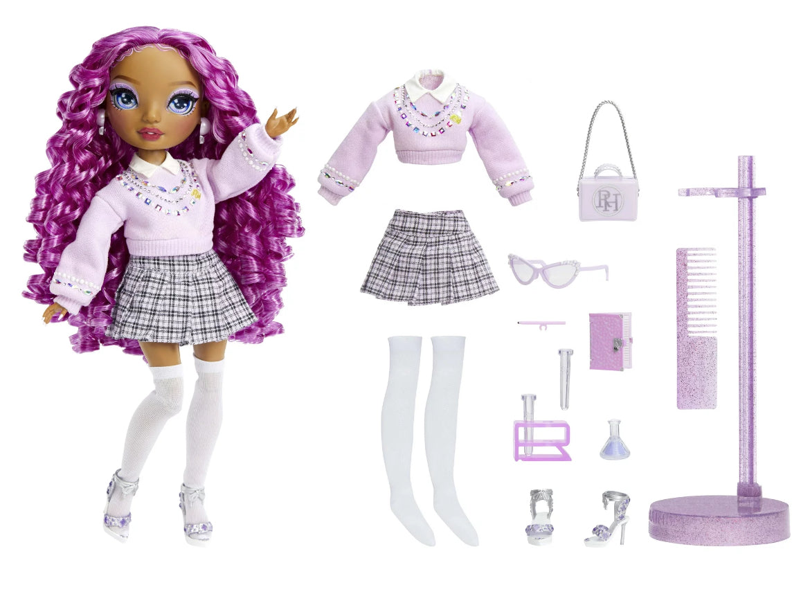 Rainbow High Lilac, Purple 12” Fashion Doll 501930