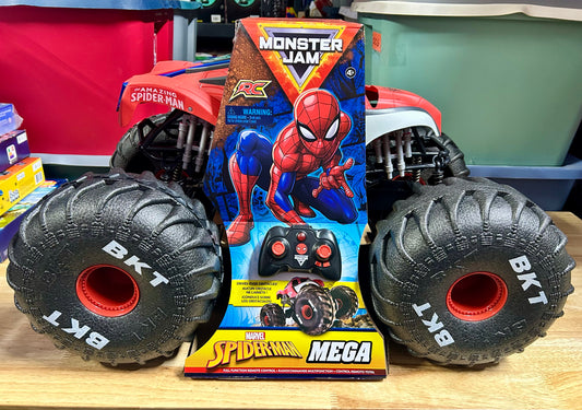 Monster Jam Marvel Mega Spider-Man RC Monster Truck 02641