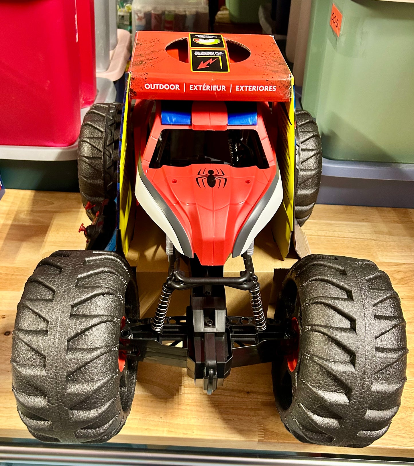 Monster Jam Marvel Mega Spider-Man RC Monster Truck 02641