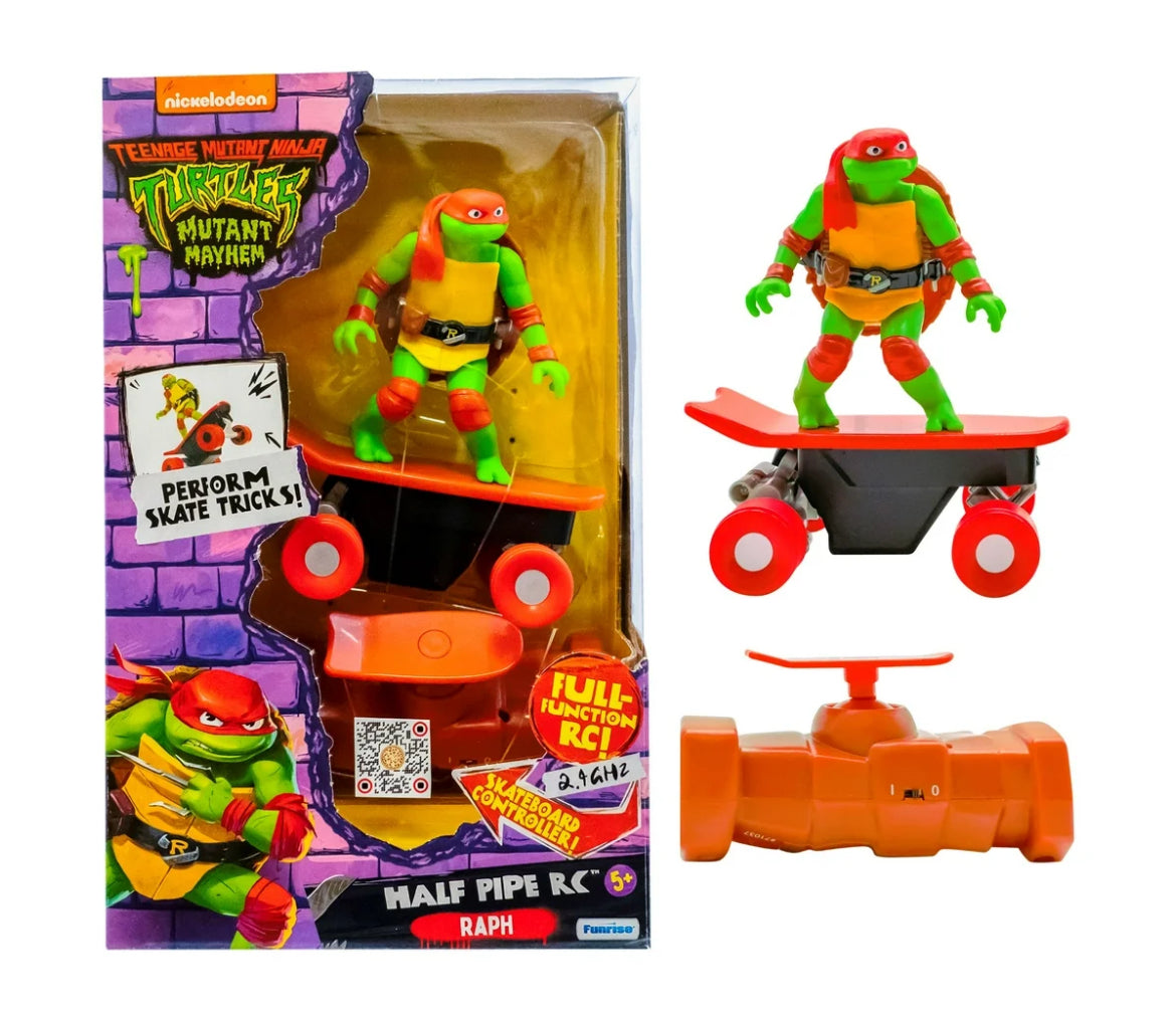 Teenage Mutant Ninja Turtles Half Pipe Remote Control Raphael 71037