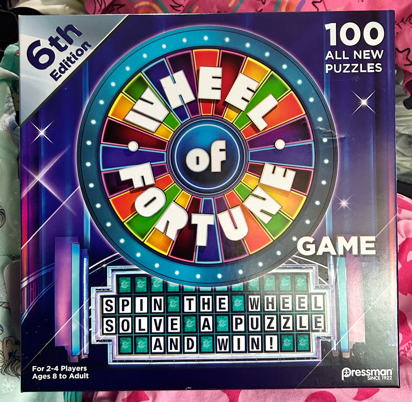 Wheel of Fortune Game 6th Edition 05563