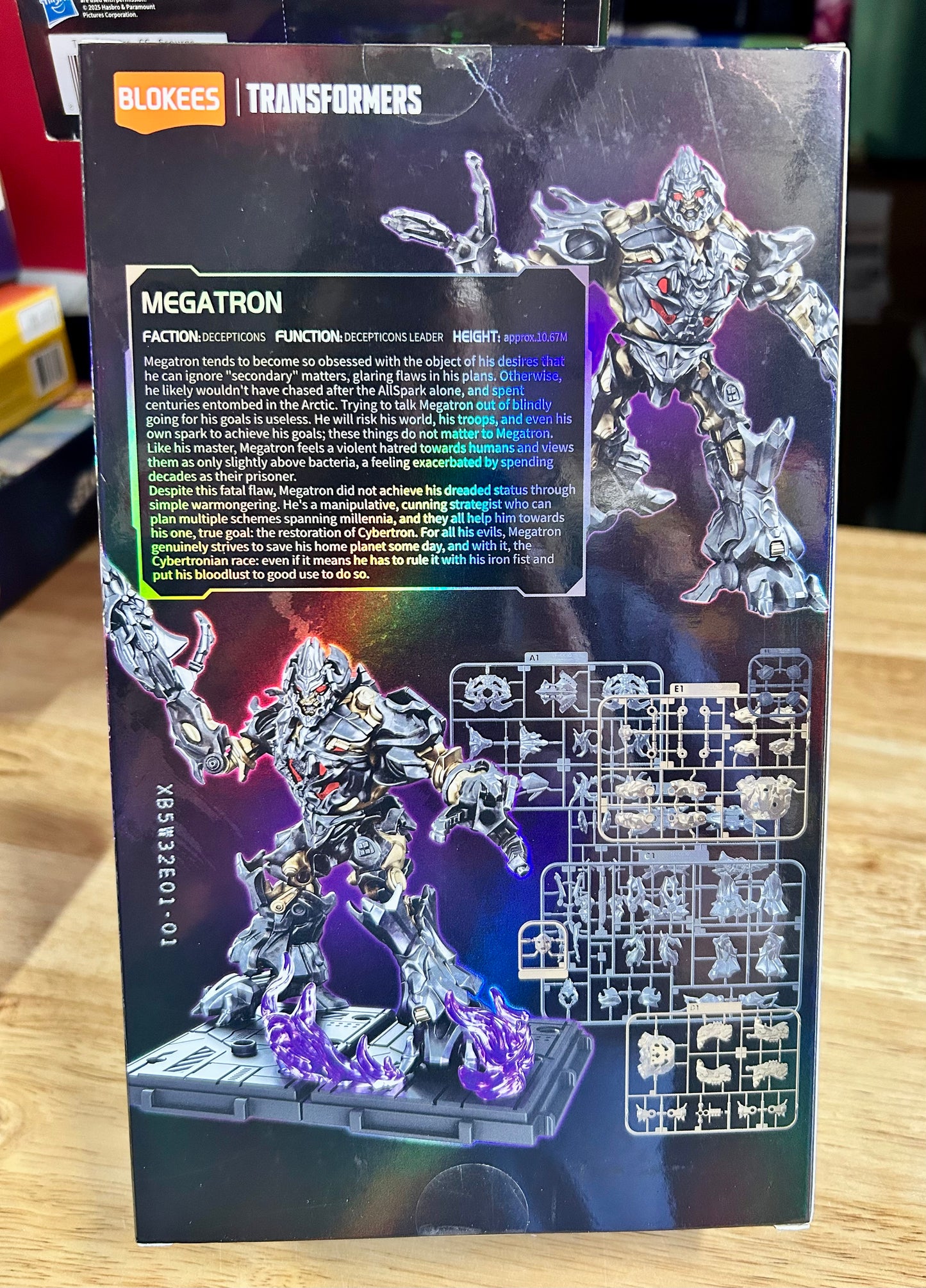 Blokees Transformers Classic Figure 10 Megatron 00855