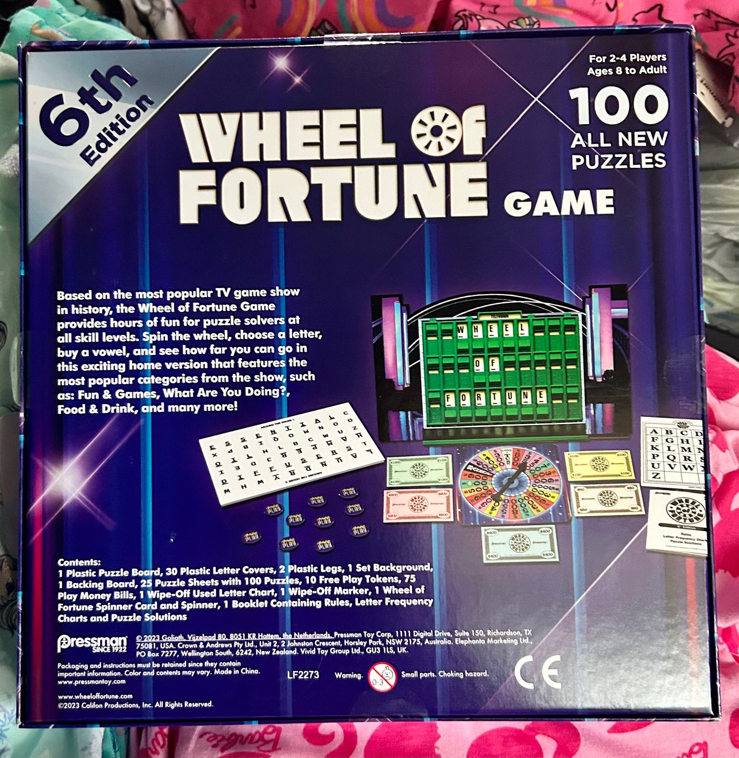 Wheel of Fortune Game 6th Edition 05563