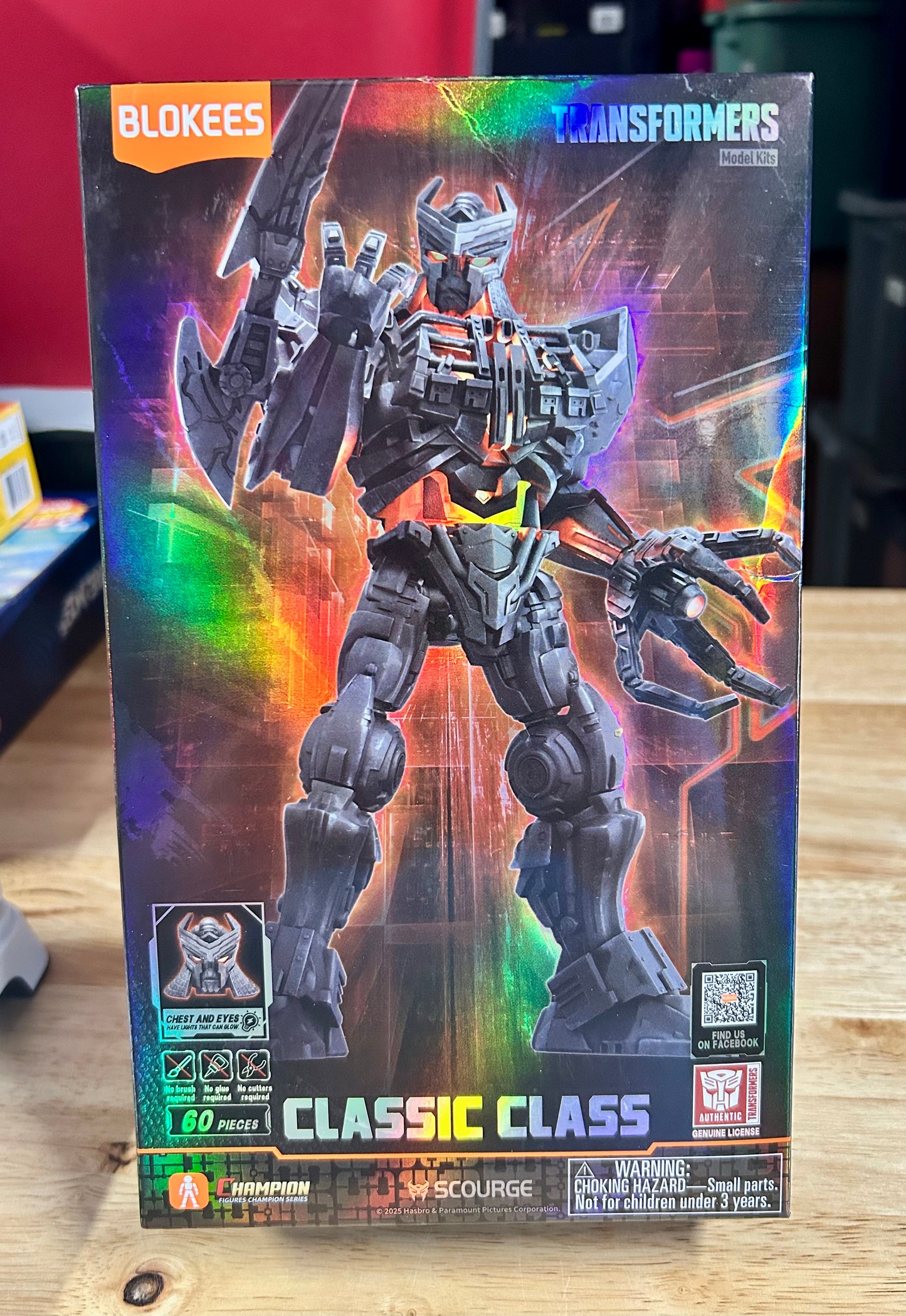 Blokees Transformers Classic Figure 03 Scourge 00833