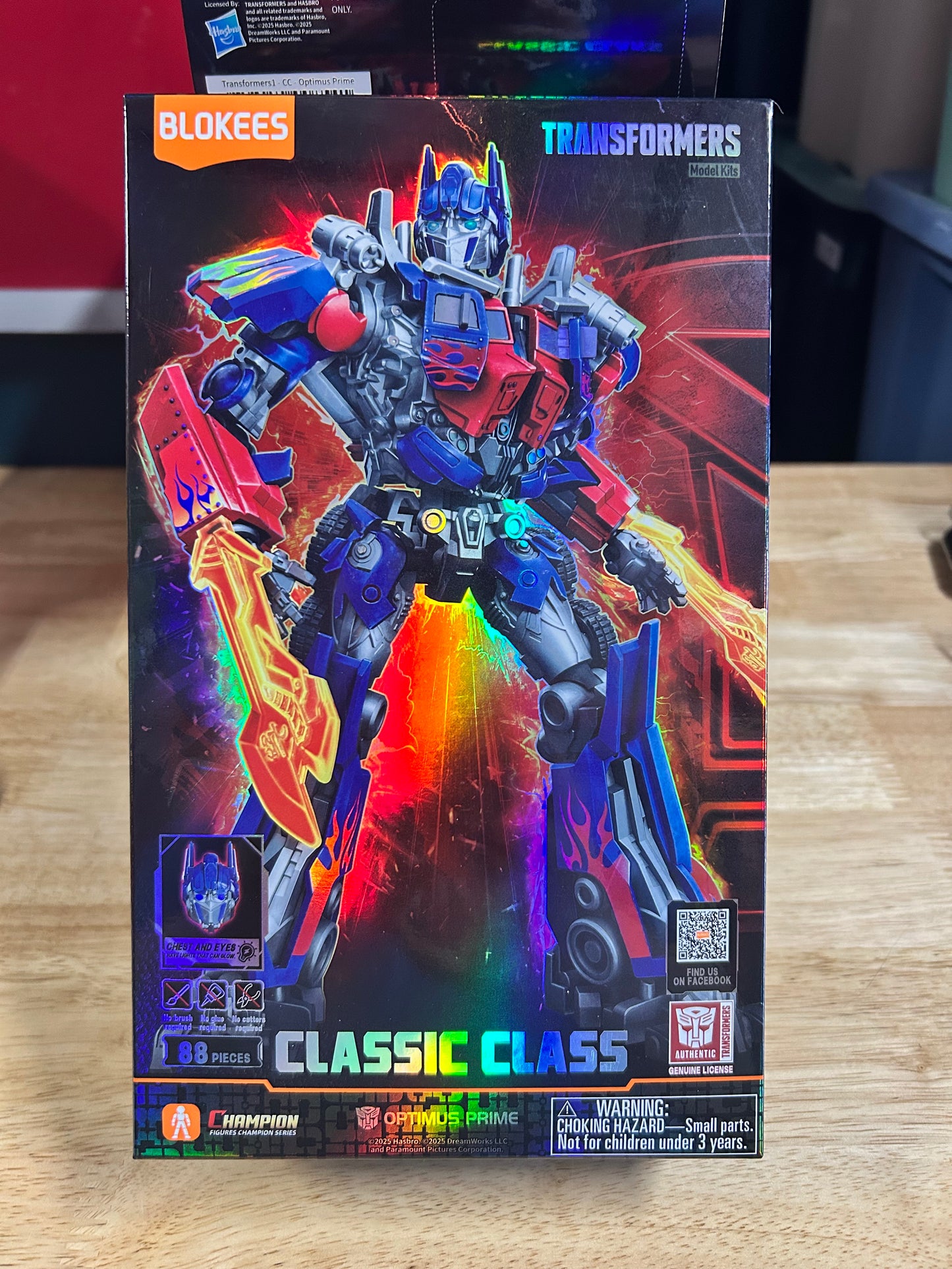 Blokees Transformers Classic Figure 09 Optimus Prime 00854