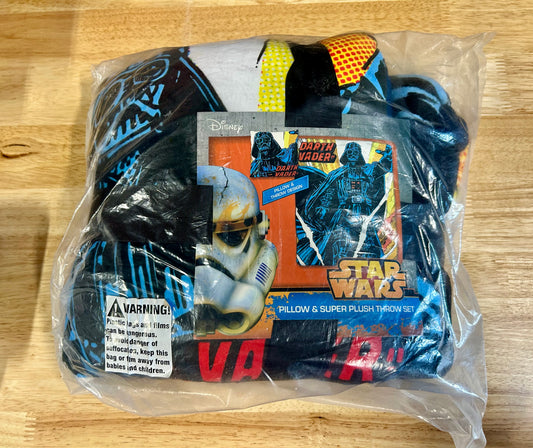 Star Wars Pillow & Super Plush Throw Set 01278
