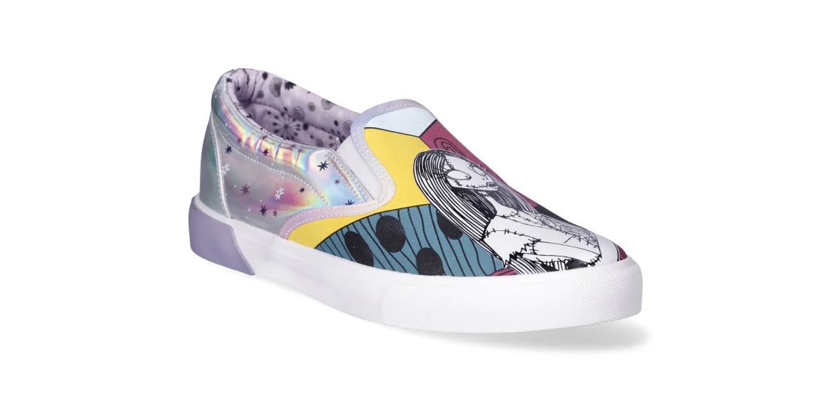 Women's Disney Nightmare Before Christmas Low Top Slip On Sneaker