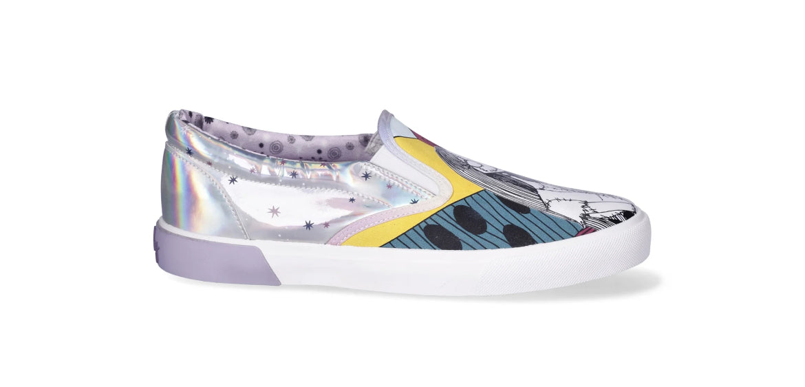 Women's Disney Nightmare Before Christmas Low Top Slip On Sneaker