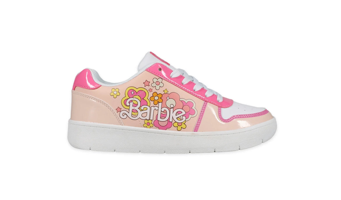 Women's Barbie Pink Casual Court Sneaker