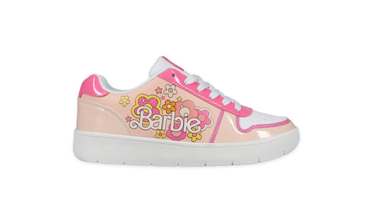 Women's Barbie Pink Casual Court Sneaker