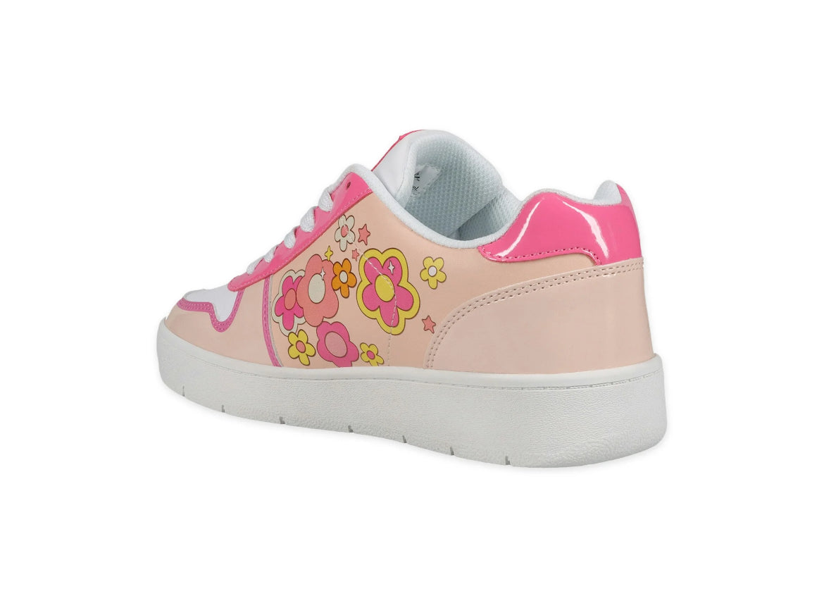 Women's Barbie Pink Casual Court Sneaker