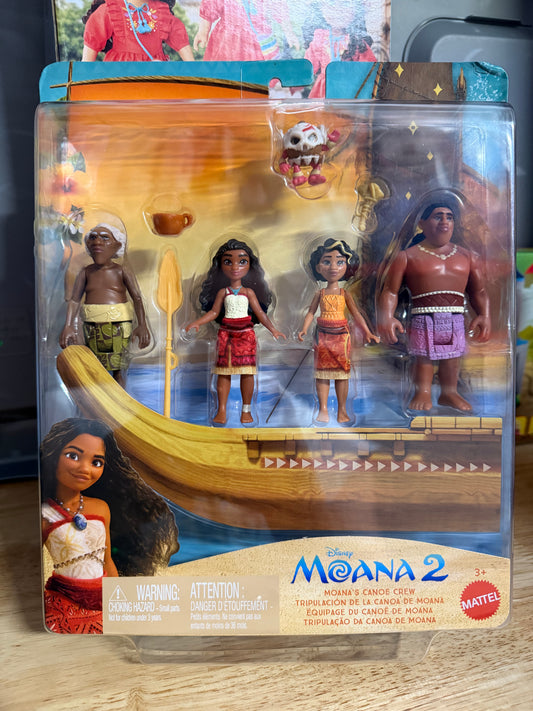 Disney Moana 2 Moana’s Canoe Crew Playset 26532