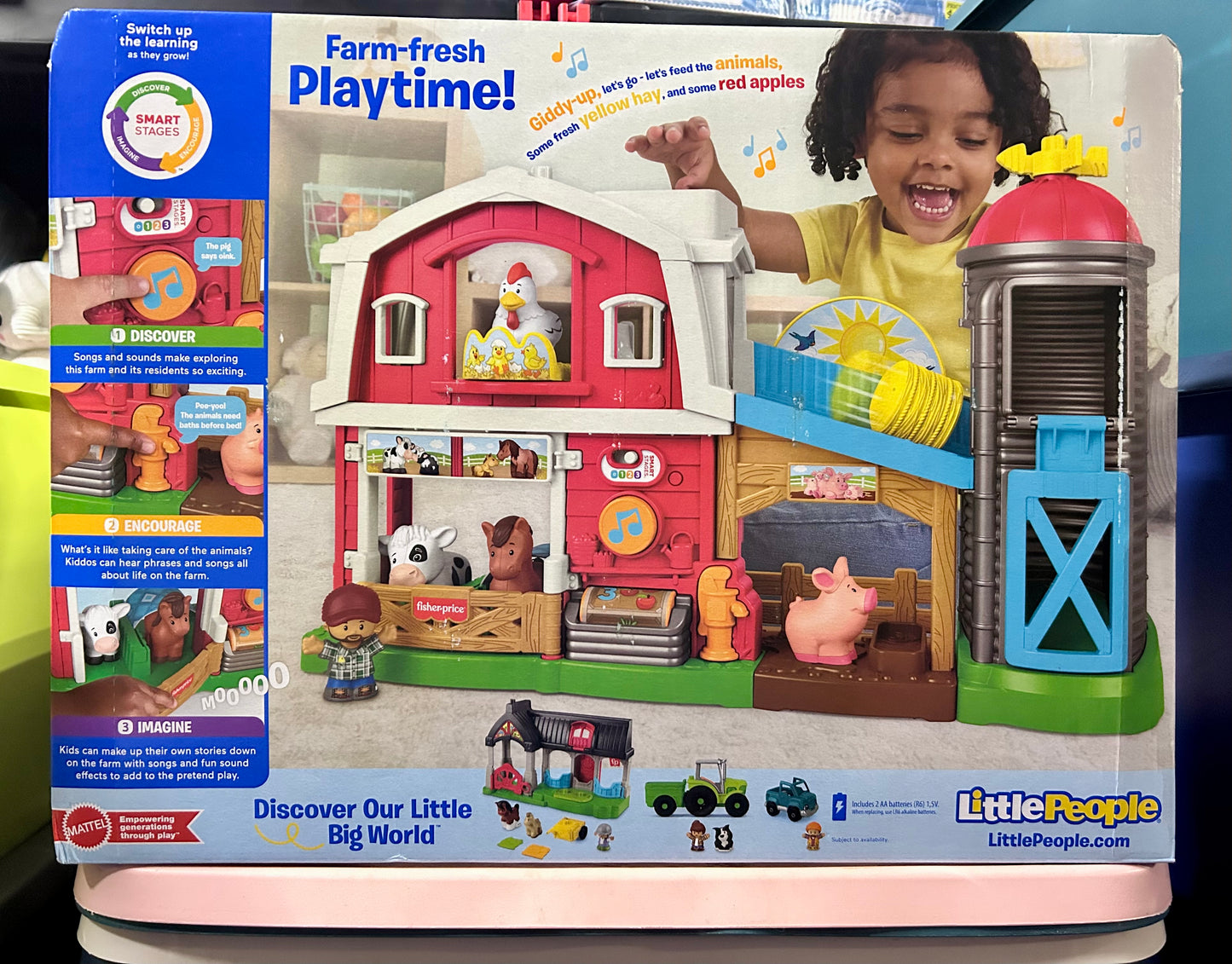Fisher-Price Little People Caring Fun Animal Farm Playset 27781