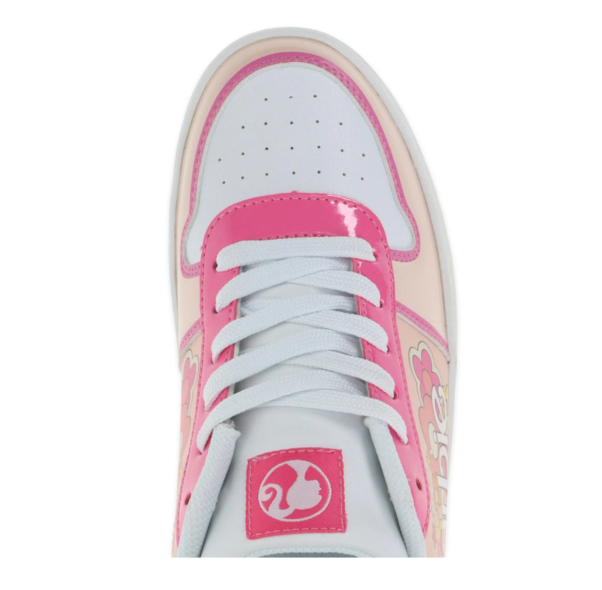 Women's Barbie Pink Casual Court Sneaker