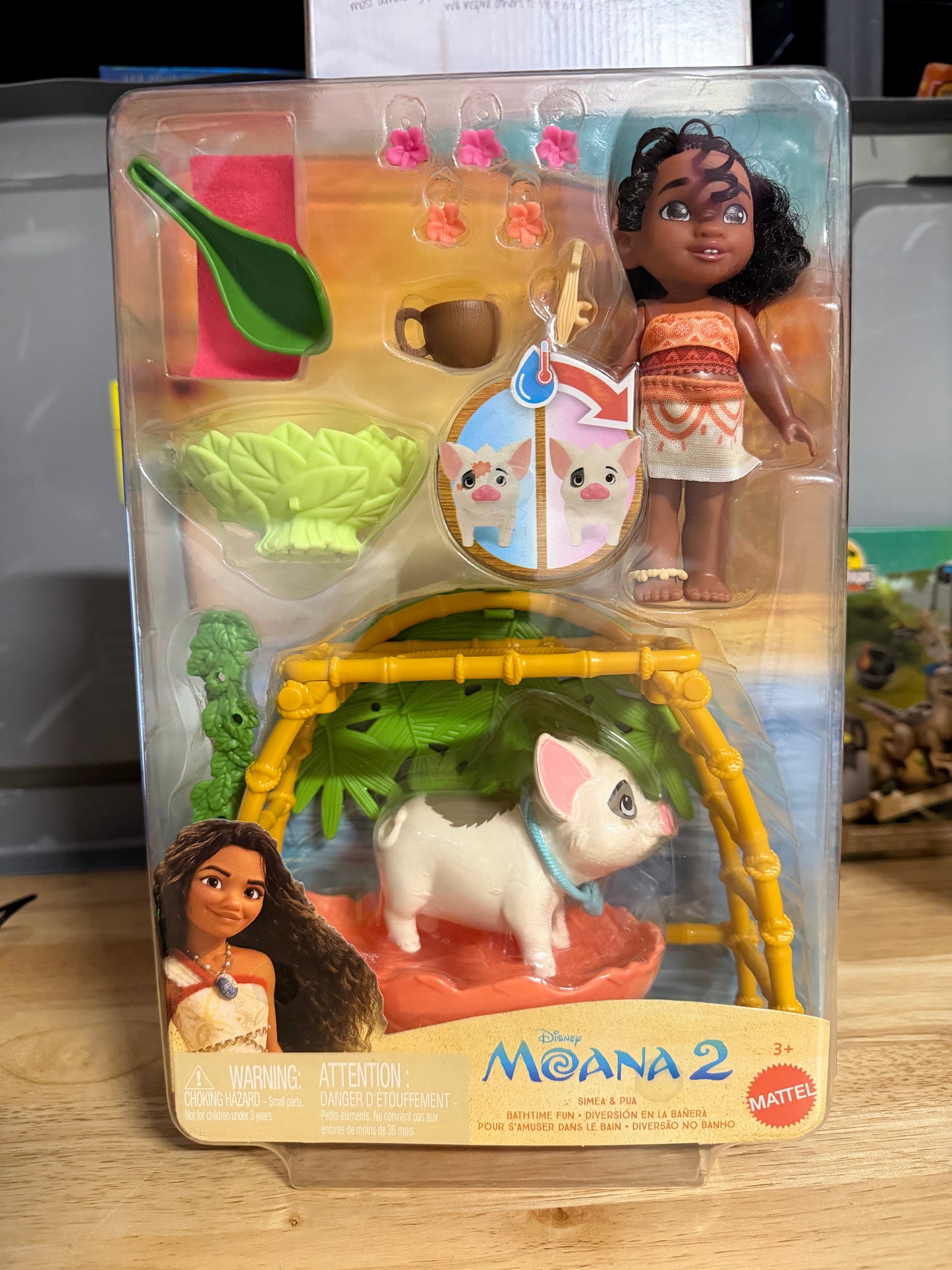 Disney Moana 2 Simea & Pua Bathtime Fun Playset 26506