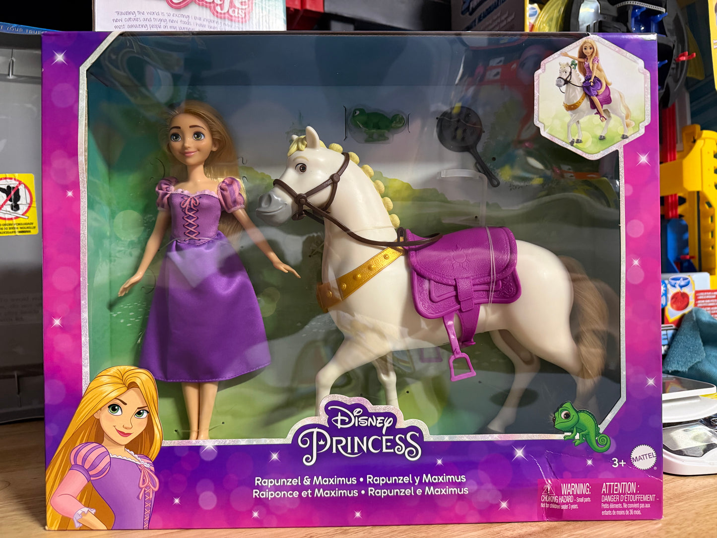 Disney Princess Rapunzel & Maximus Fashion Doll Set 12046