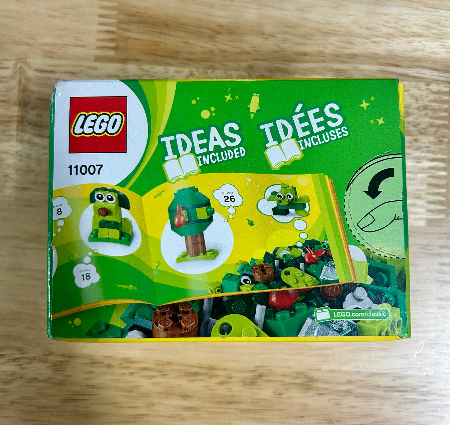 LEGO 11007 Classic Creative Green Bricks 317108