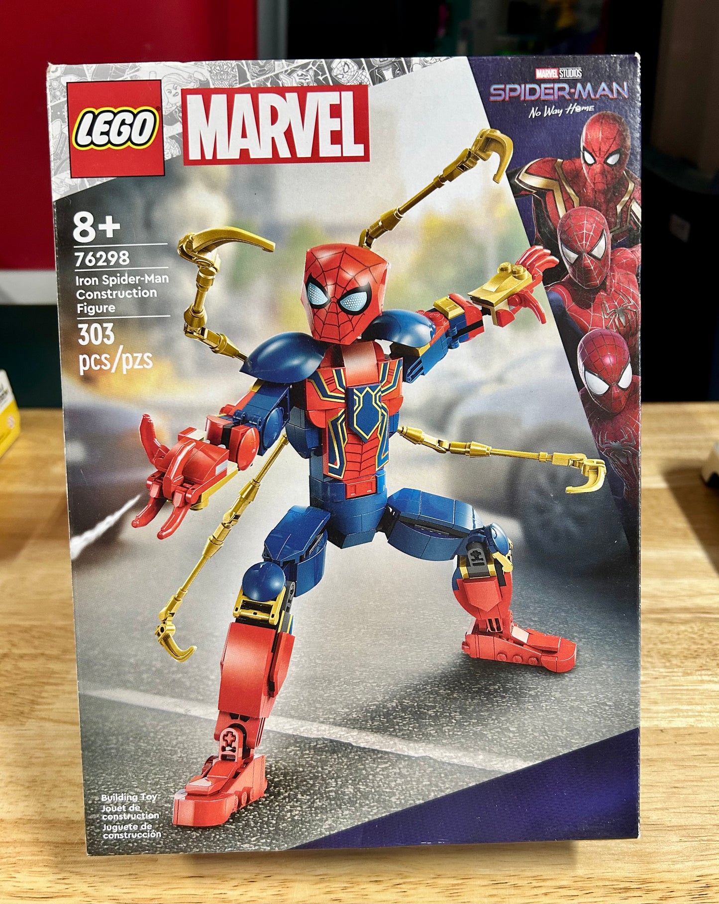 LEGO 76298 Marvel Iron Spider-Man Construction Figure 391009