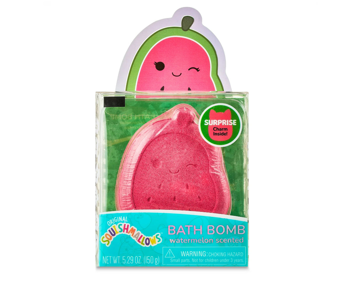 Squishmallow Scented Bath Bomb w/ Surprise Charm Inside